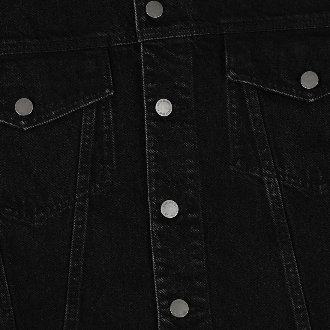 [ENTIRE STUDIOS]SHRUNKEN DENIM JACKET/MAGNETITE(ESU-S25-11002)