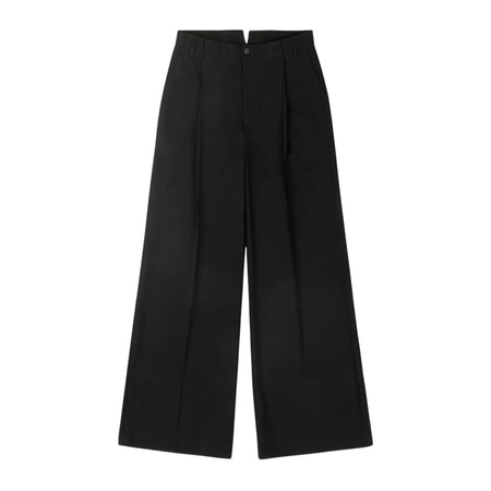 [ENTIRE STUDIOS]WIDE PLEATED TROUSER/BLACK(ESU-W25-3016)