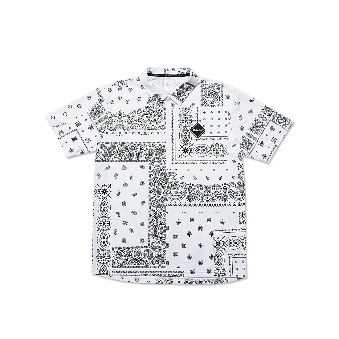 [F.C.Real Bristol]WHOLE PATTERN S/S POLO(FCRB-230137)