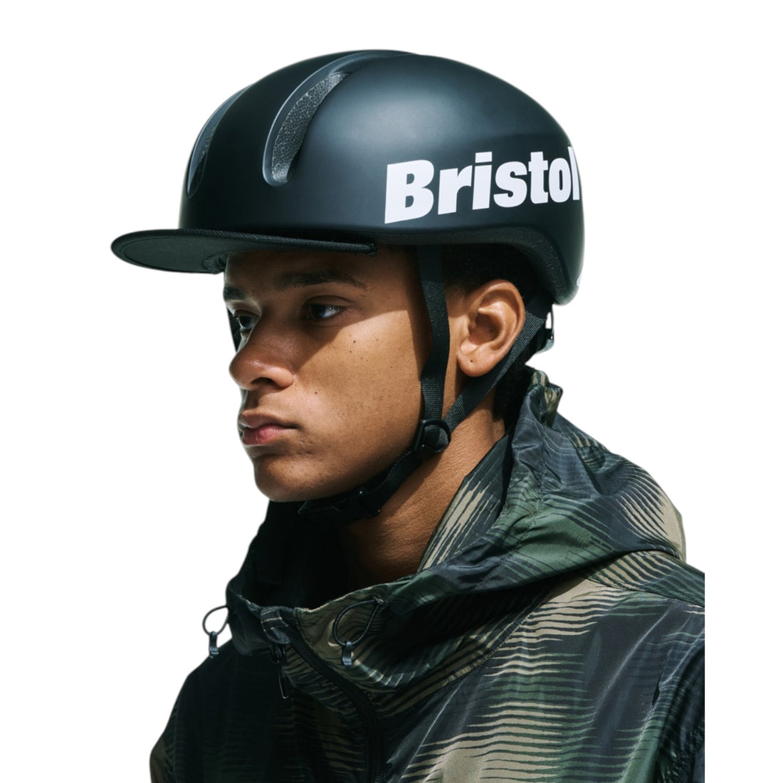[F.C.Real Bristol]Kabuto BICYCLE HELMET/BLACK(FCRB-250101)
