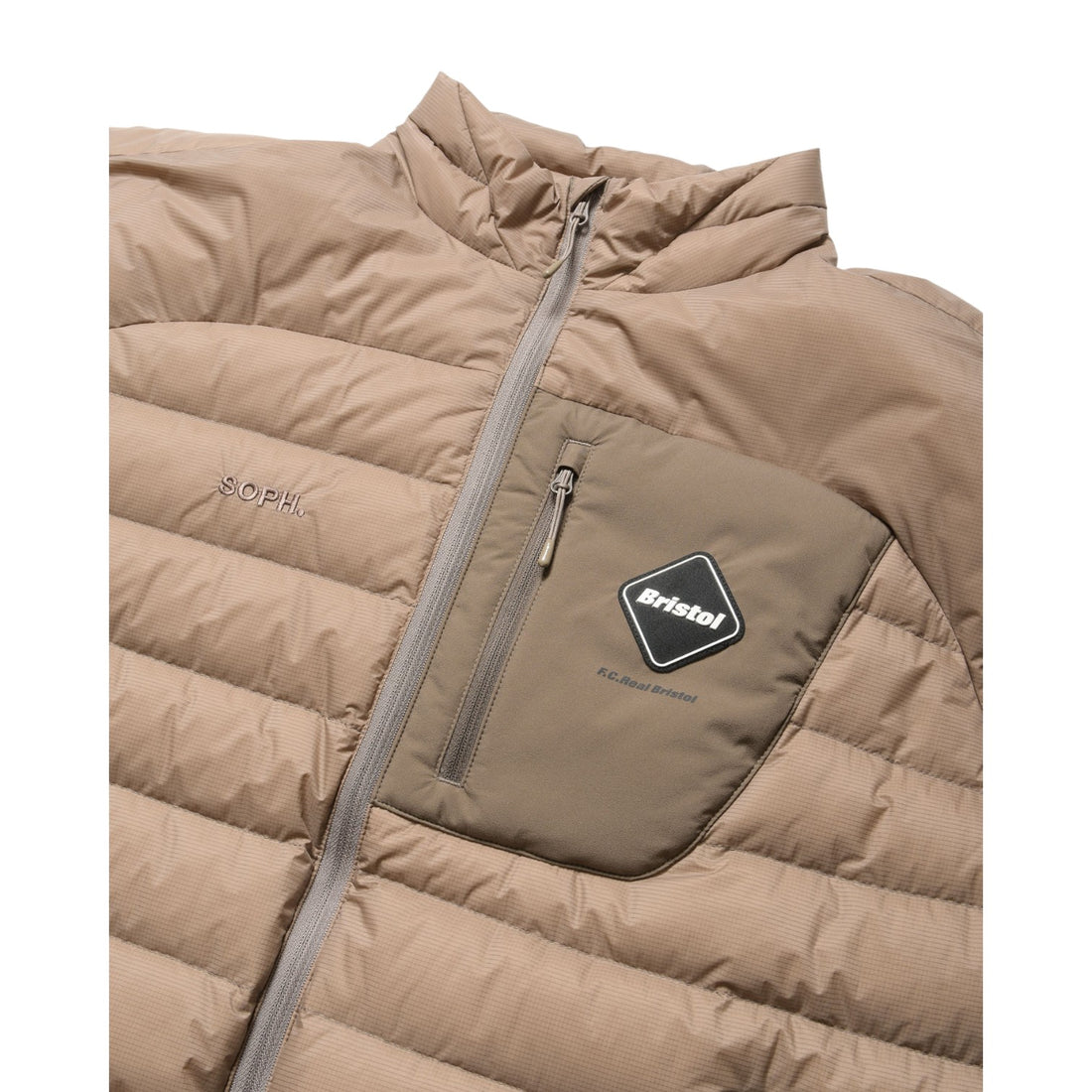 [F.C.Real Bristol]EXPEDITION DOWN JACKET/BEIGE(FCRB-252022)