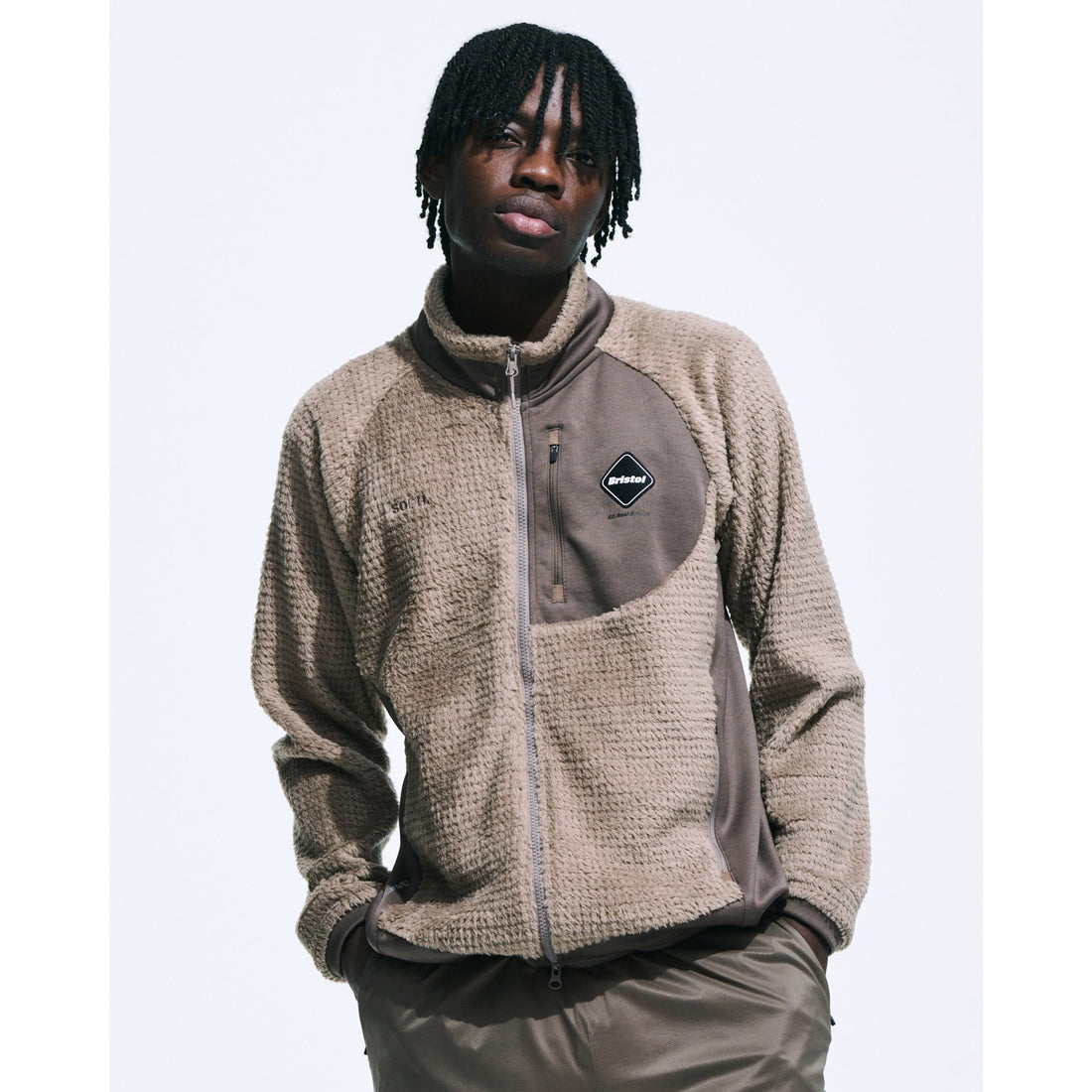 [F.C.Real Bristol]HYBRID FLEECE BLOUSON/BEIGE(FCRB-252026)