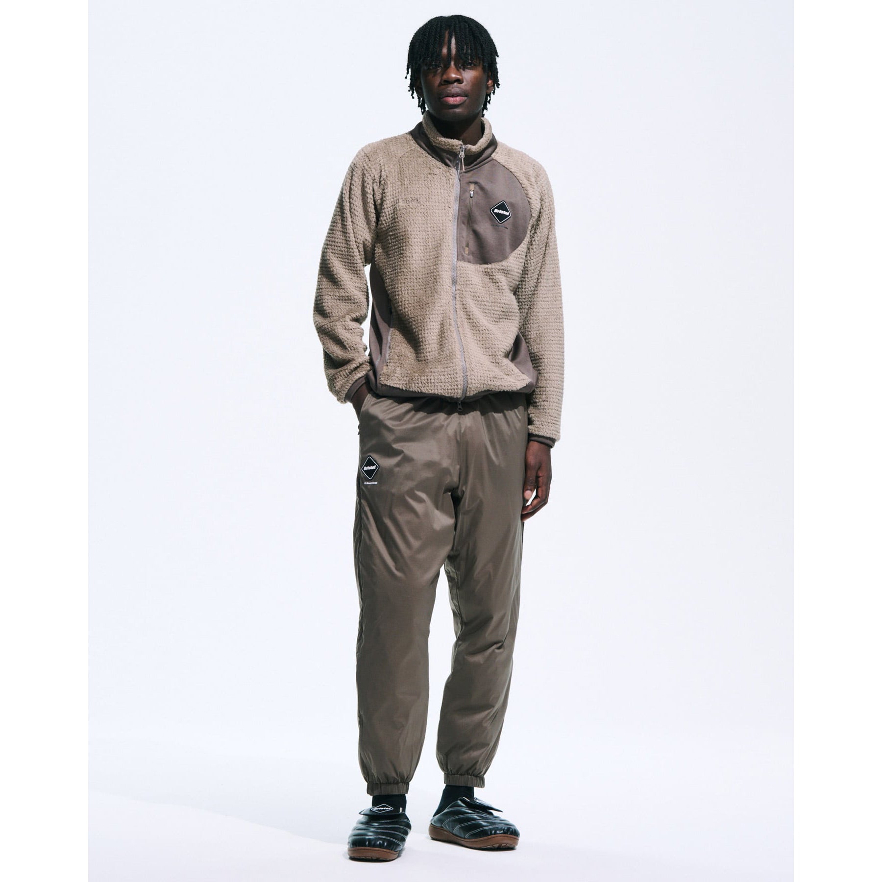 F.C.Real Bristol]HYBRID FLEECE BLOUSON/BEIGE(FCRB-252026) – R&Co.