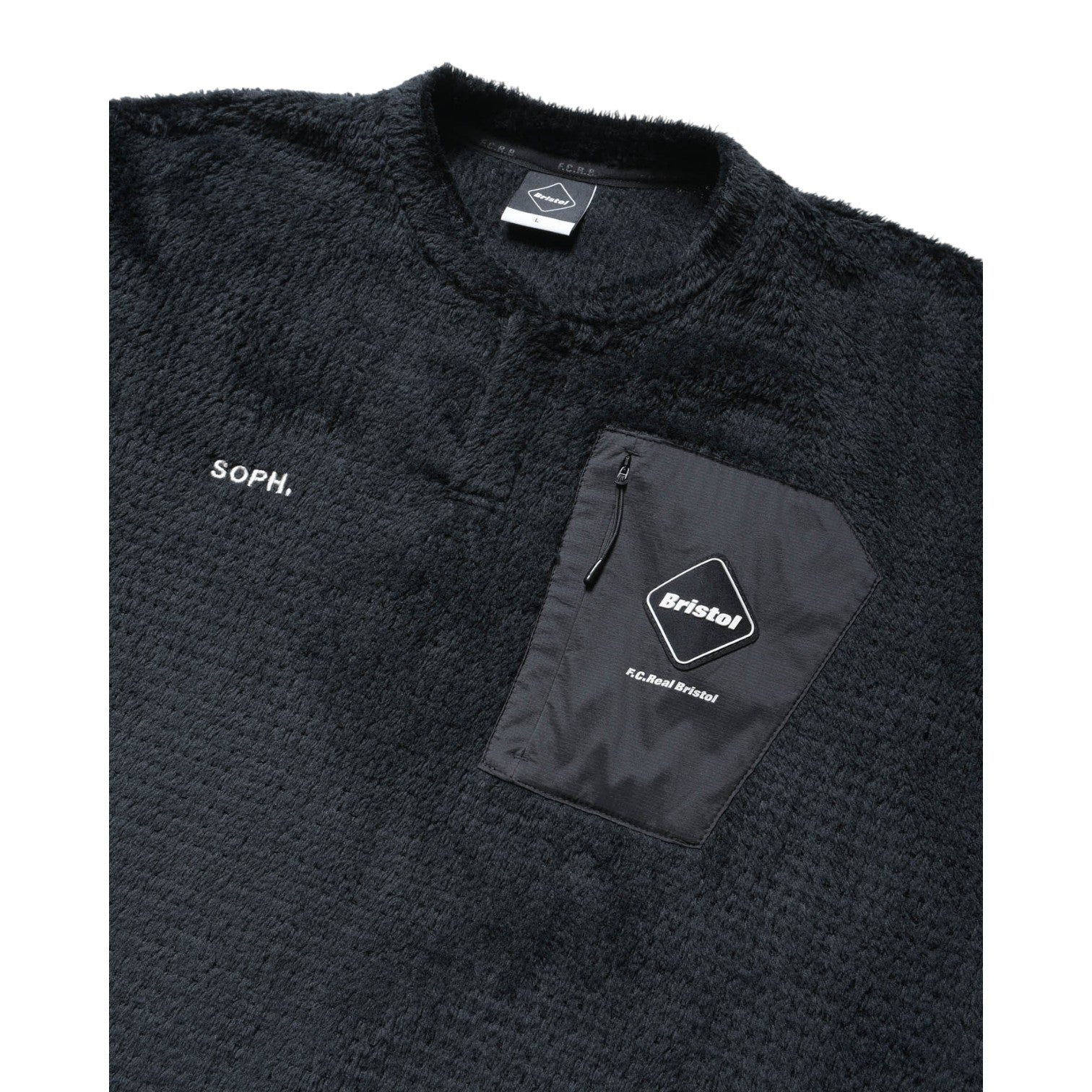 F.C.Real Bristol]HIGH LOFT FLEECE TOP/BLACK(FCRB-252028) – R&Co.