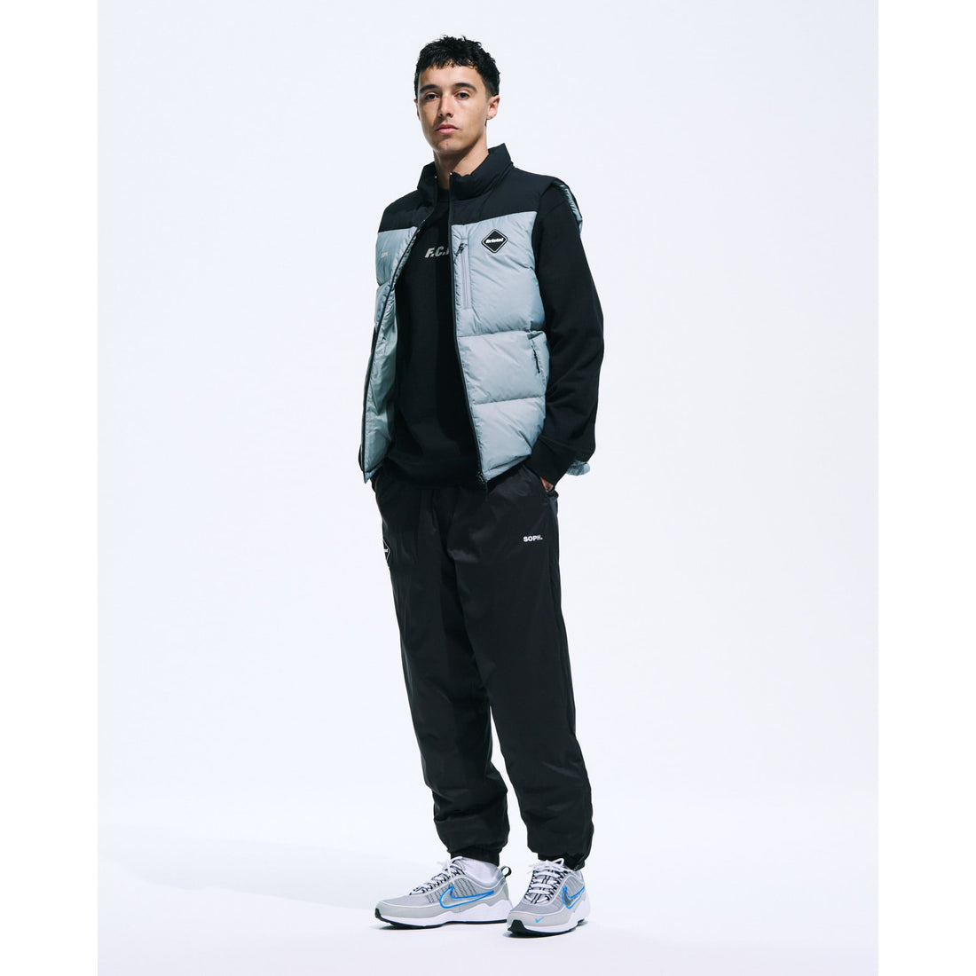 [F.C.Real Bristol]VENTILATION PUFFER PANTS/BLACK(FCRB-252042)