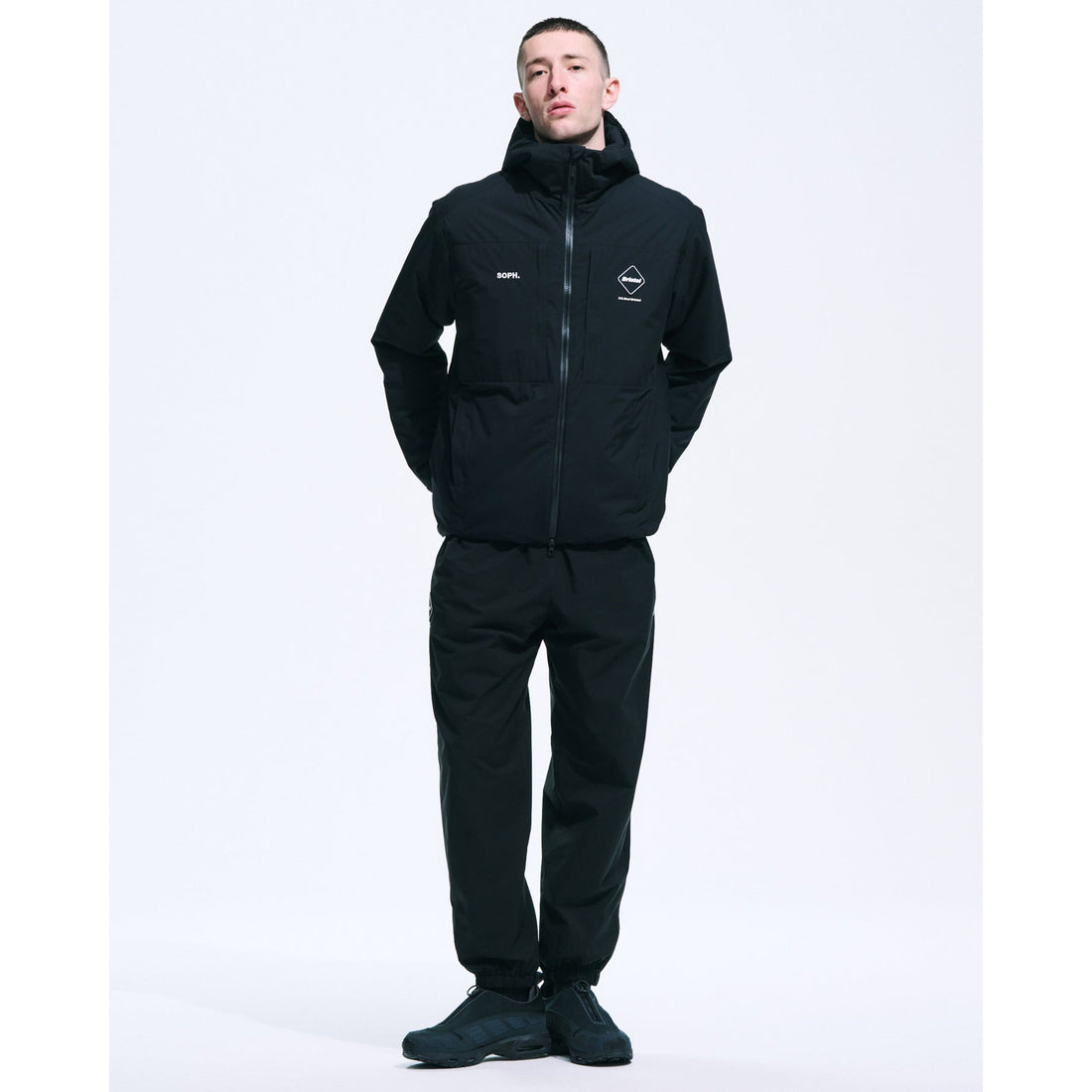 [F.C.Real Bristol]VENTILATION PUFFER PANTS/BLACK(FCRB-252042)