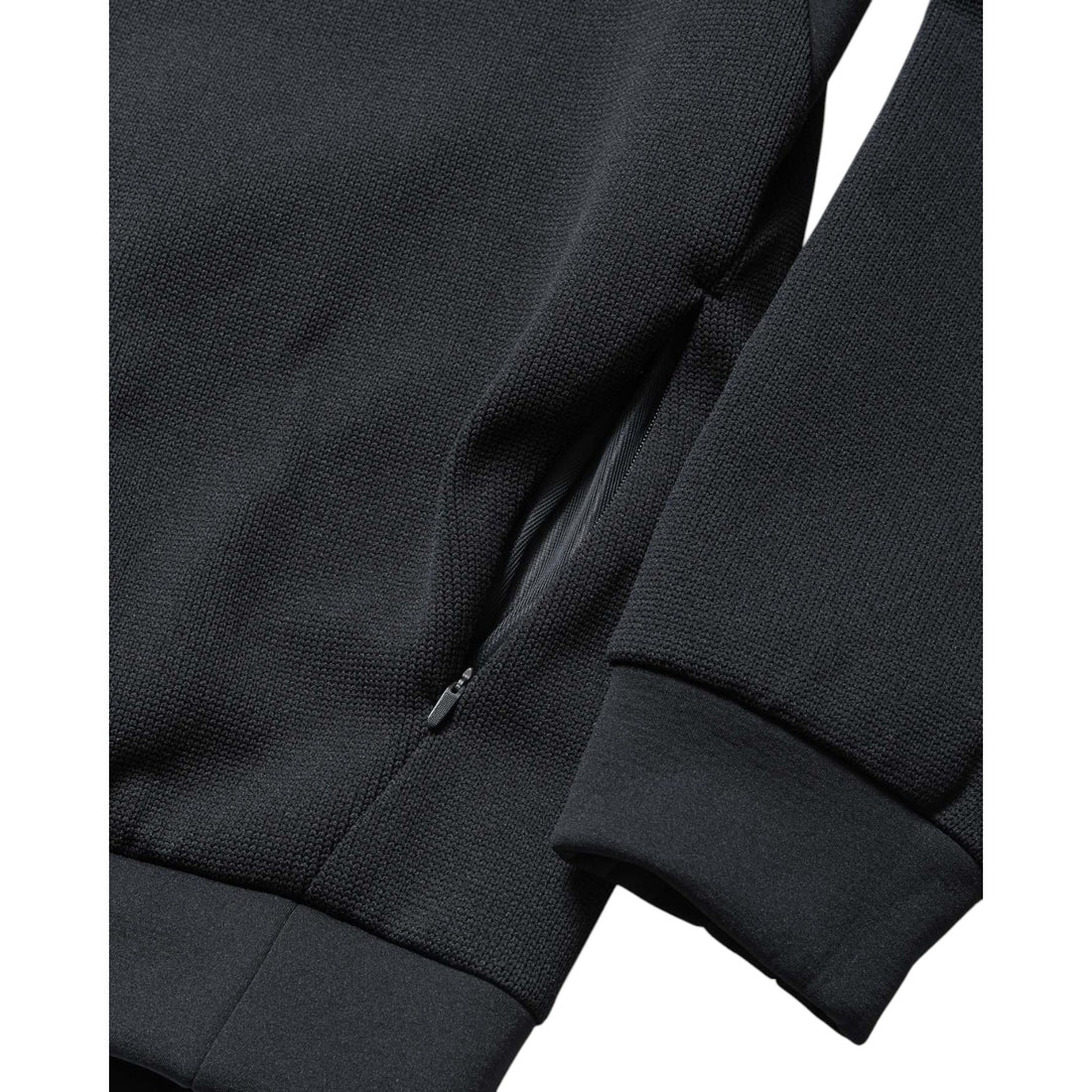 [F.C.Real Bristol]QUARTER KNIT HOODIE/BLACK(FCRB-252048)