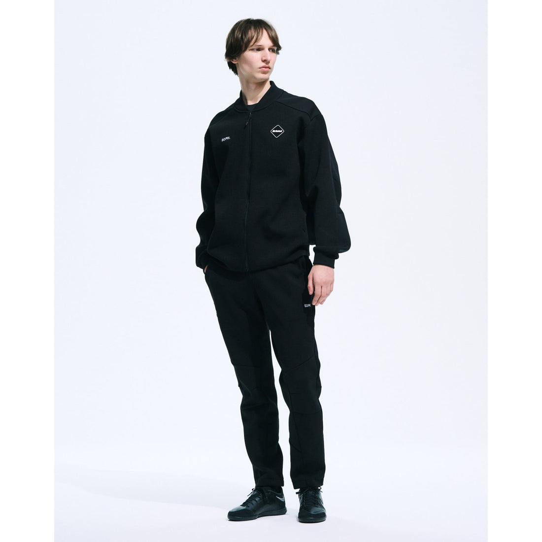 [F.C.Real Bristol]QUARTER KNIT PANTS/BLACK(FCRB-252049)