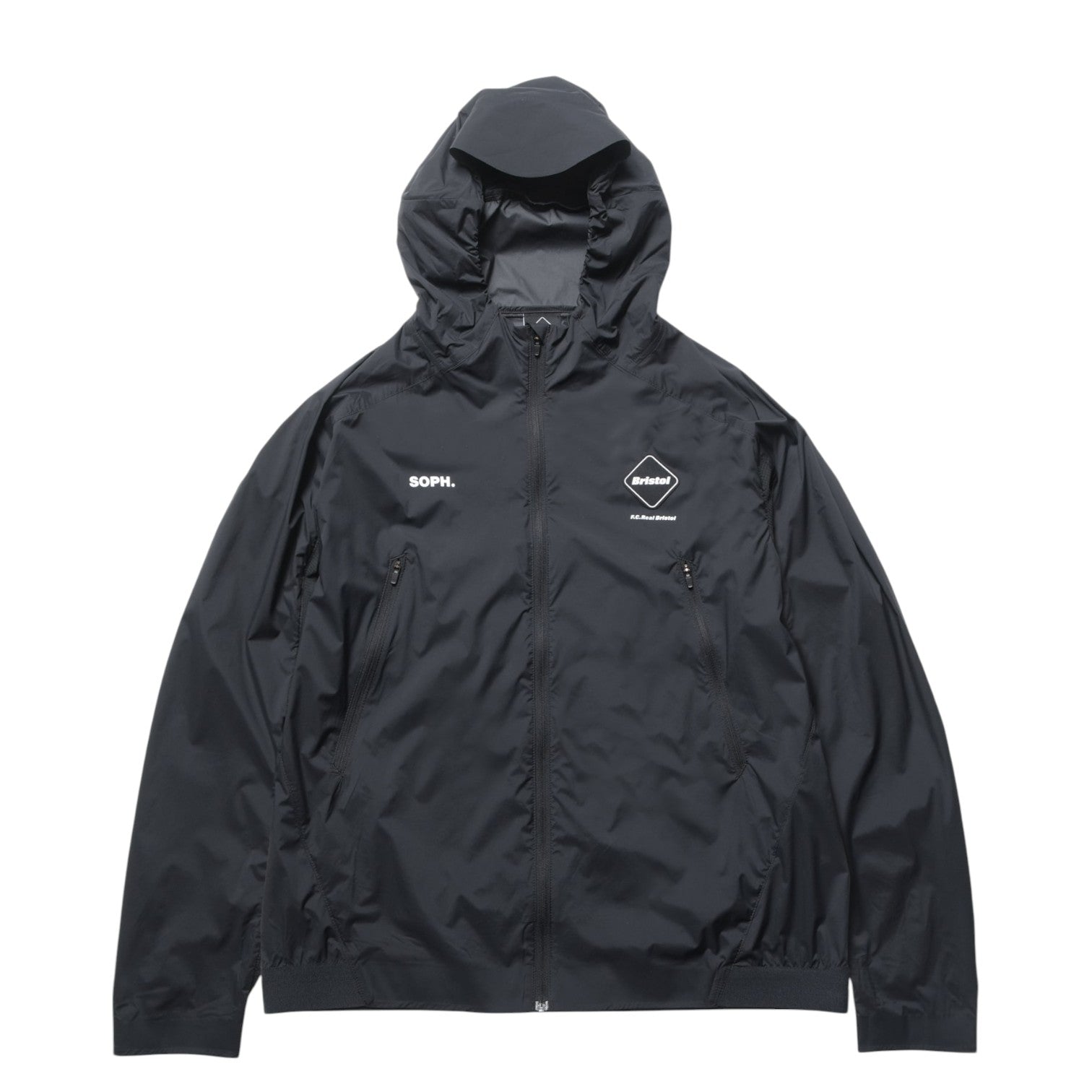 F.C.Real Bristol]LIGHT WEIGHT BREATHABLE JACKET/BLACK(FCRB