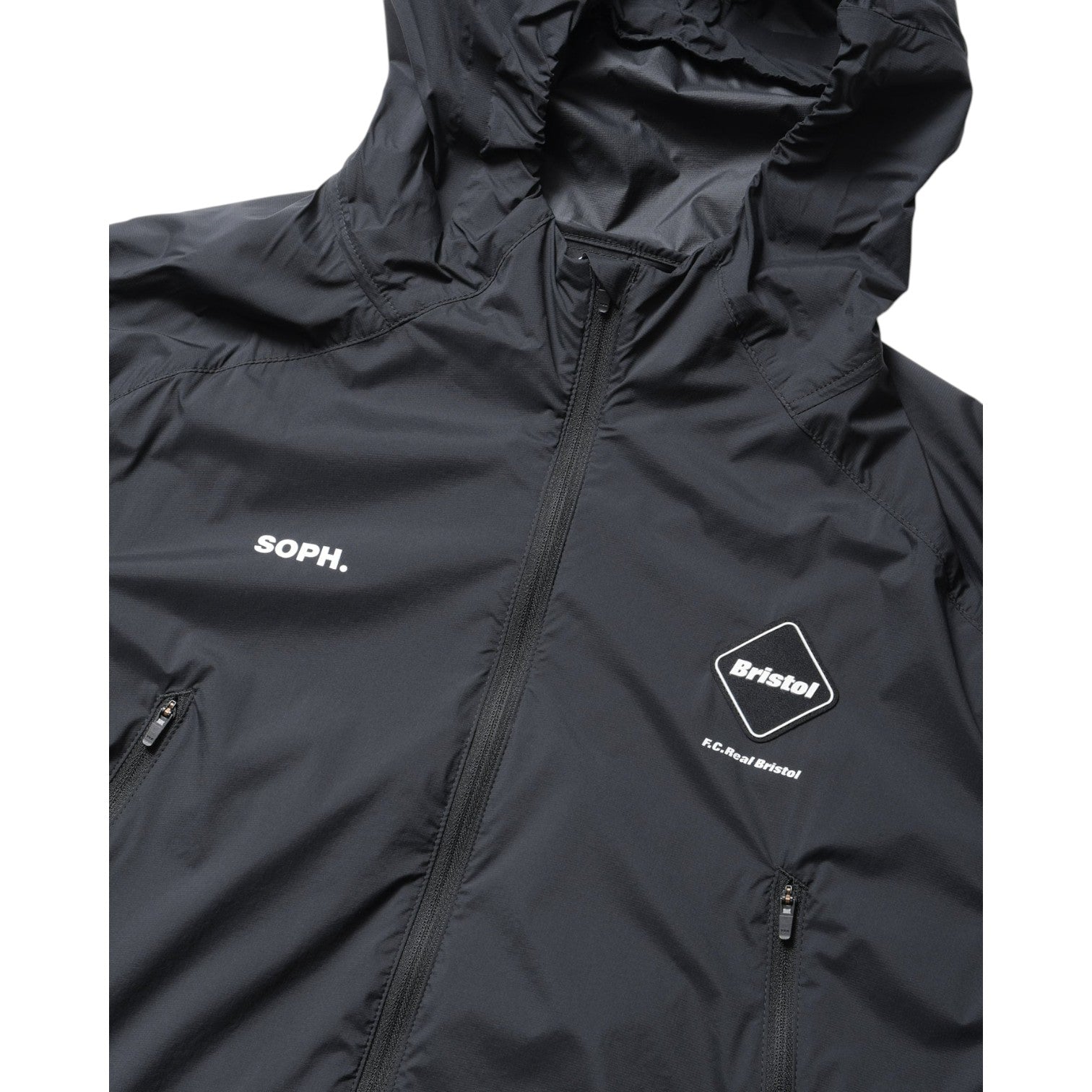 F.C.Real Bristol]LIGHT WEIGHT BREATHABLE JACKET/BLACK(FCRB