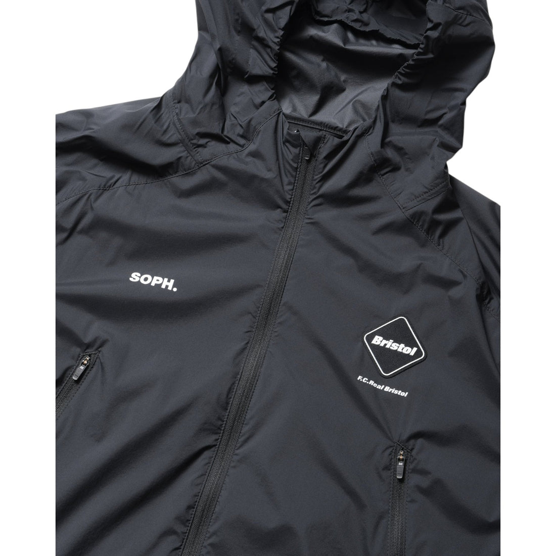 [F.C.Real Bristol]LIGHT WEIGHT BREATHABLE JACKET/BLACK(FCRB-252058)