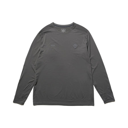 [F.C.Real Bristol]L/S WORKOUT TOP/CHARCOAL GRAY(FCRB-252062)