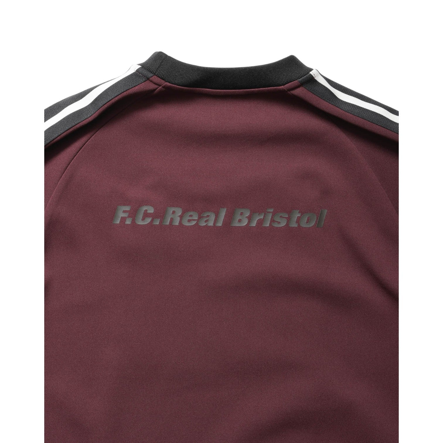 F.C.Real Bristol]TRAINING TRACK CREWNECK TOP/BURGUNDY(FCRB