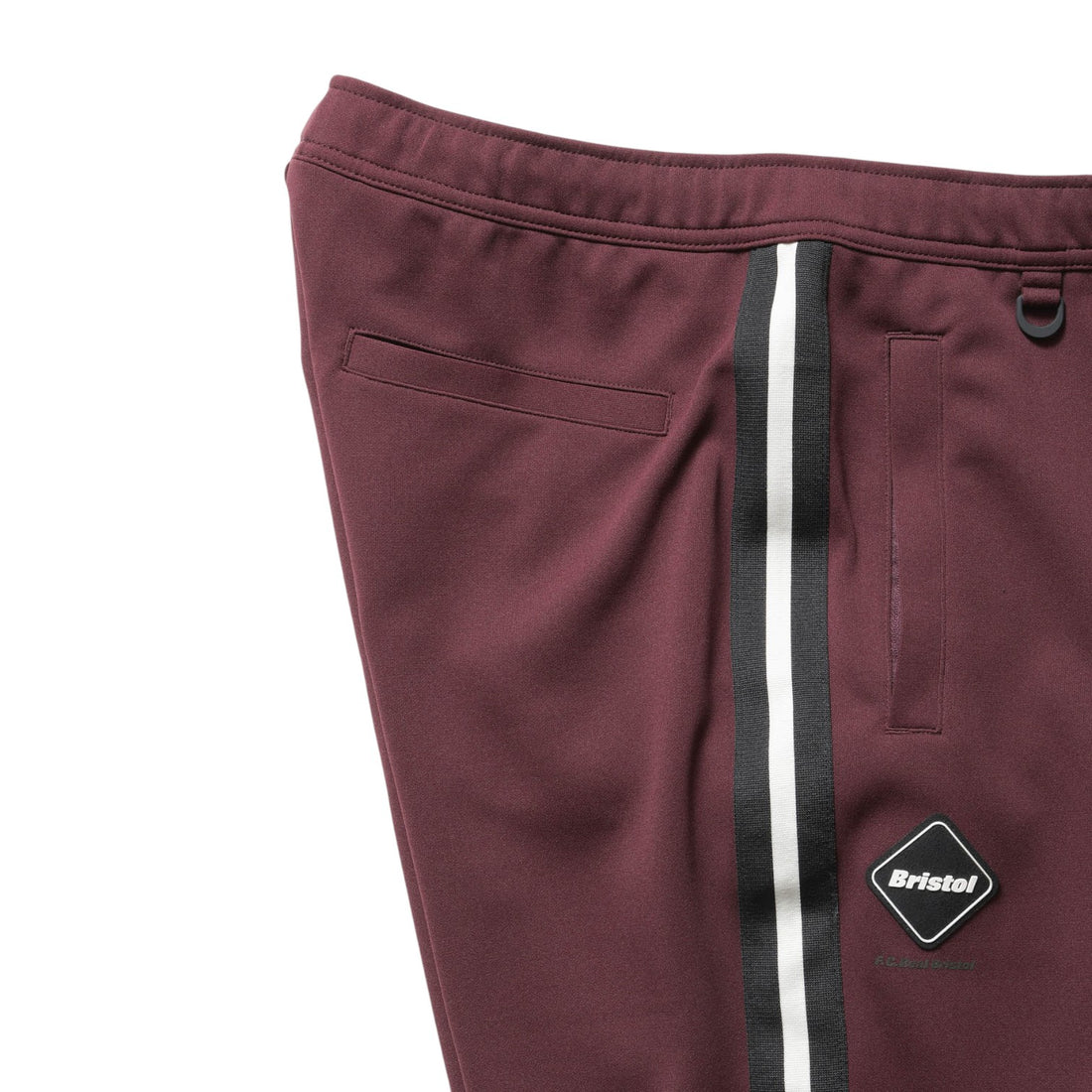 [F.C.Real Bristol]TRAINING TRACK RIBBED PANTS/BURGUNDY(FCRB-252084)