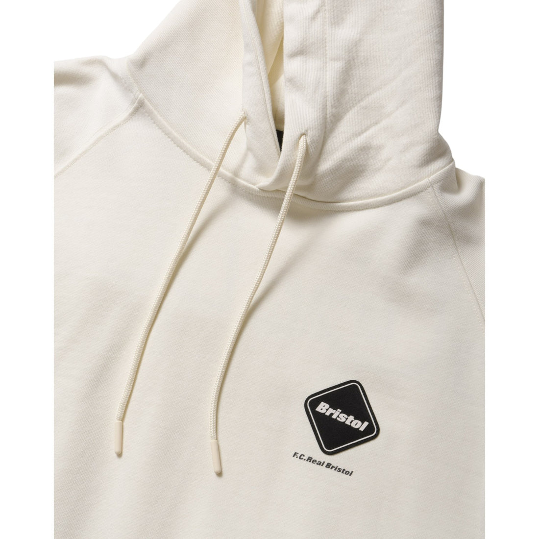 [F.C.Real Bristol]BIG LOGO BAGGY SWEAT HOODIE/OFF WHITE(FCRB-252091)