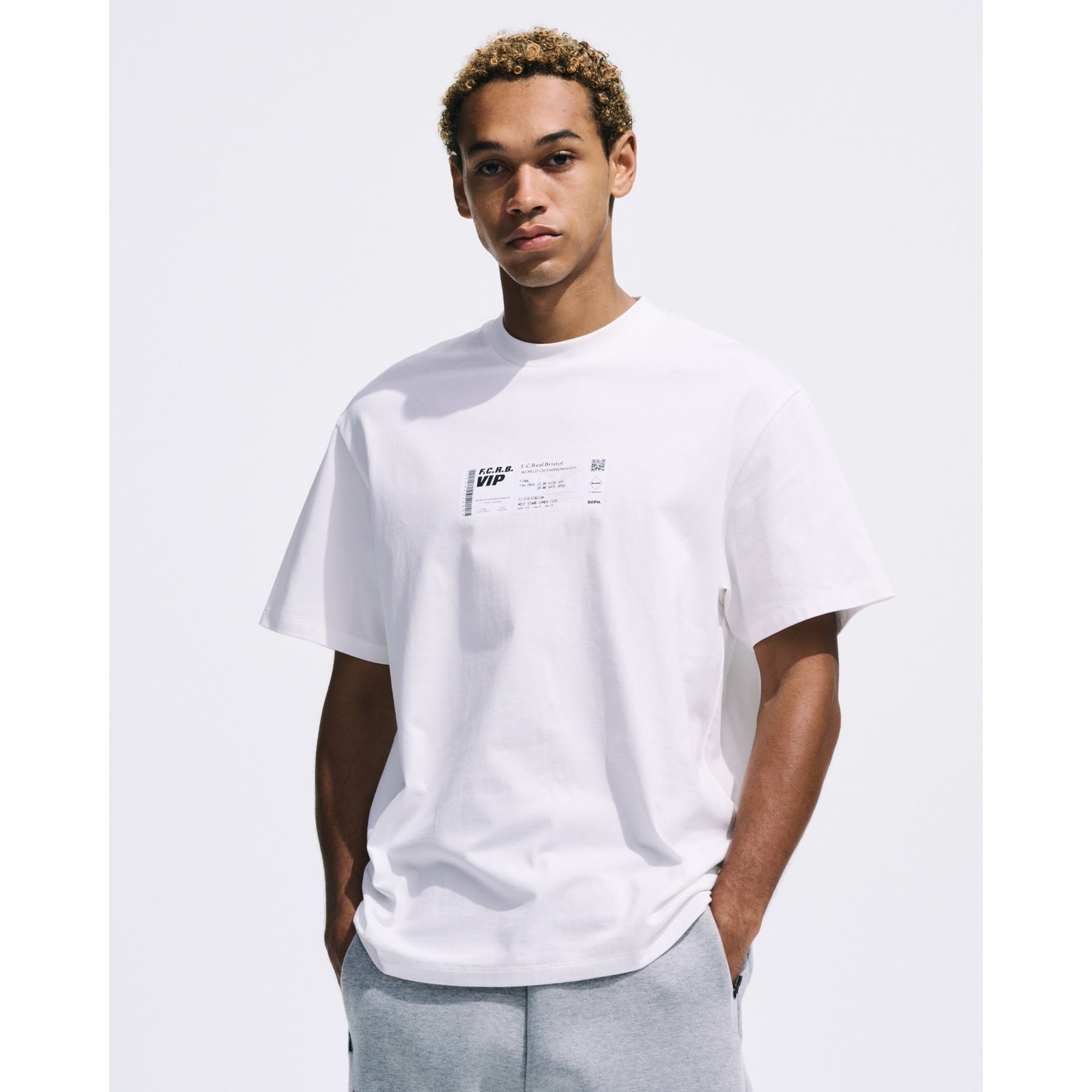 F.C.Real Bristol]TICKET TEE/WHITE(FCRB-260086) – R&Co.