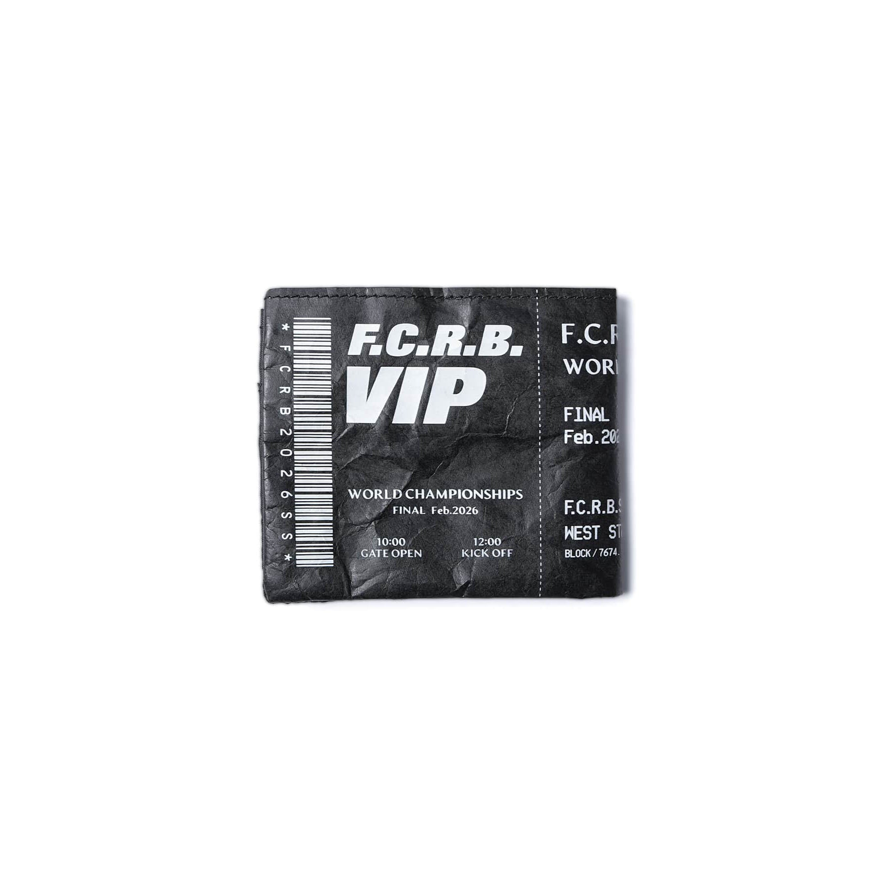 F.C.Real Bristol]TICKET MINI WALLET/BLACK(FCRB-260087) – R&Co.