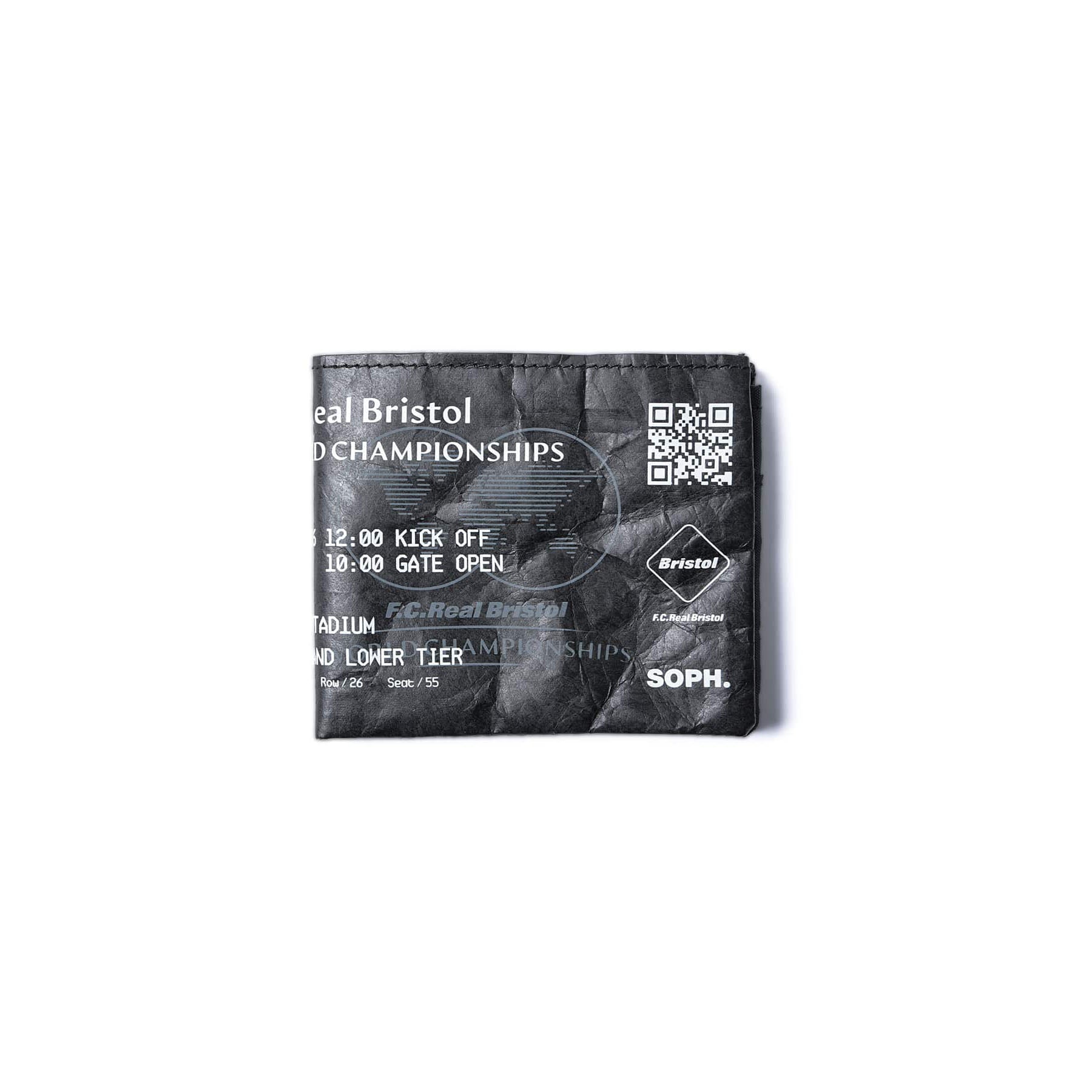 F.C.Real Bristol]TICKET MINI WALLET/BLACK(FCRB-260087) – R&Co.