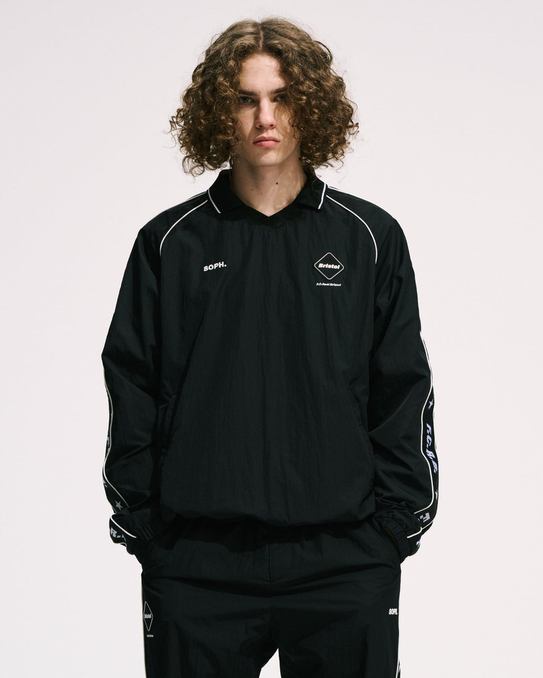 [F.C.Real Bristol]NYLON CHAMBRAY PRACTICE PISTE(FCRB-262005)
