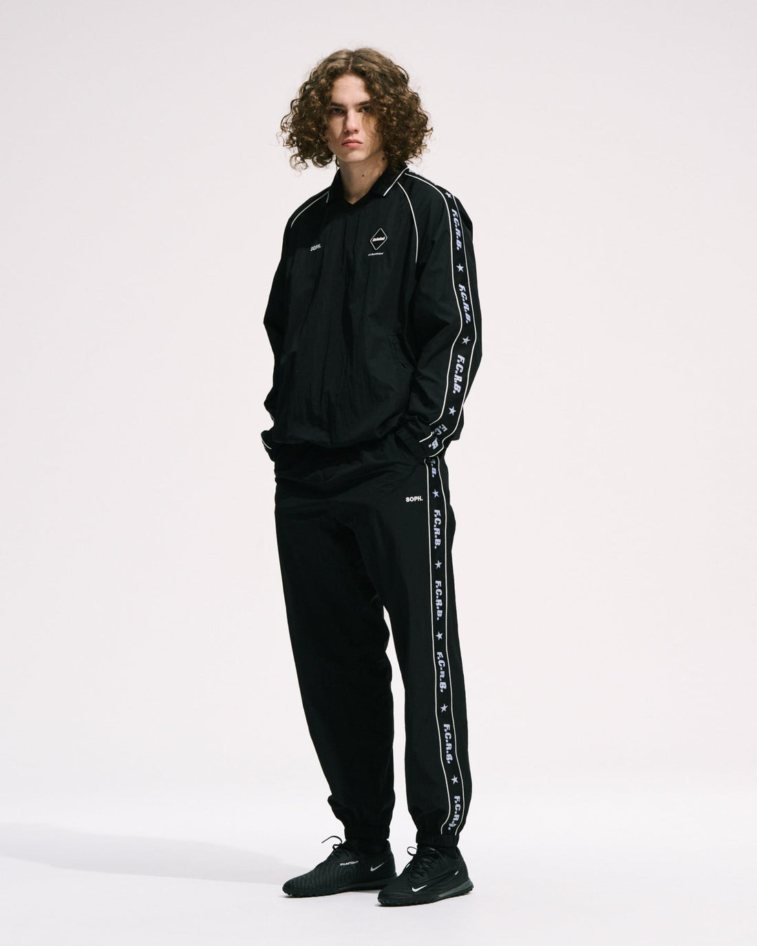 [F.C.Real Bristol]NYLON CHAMBRAY PRACTICE PISTE(FCRB-262005)