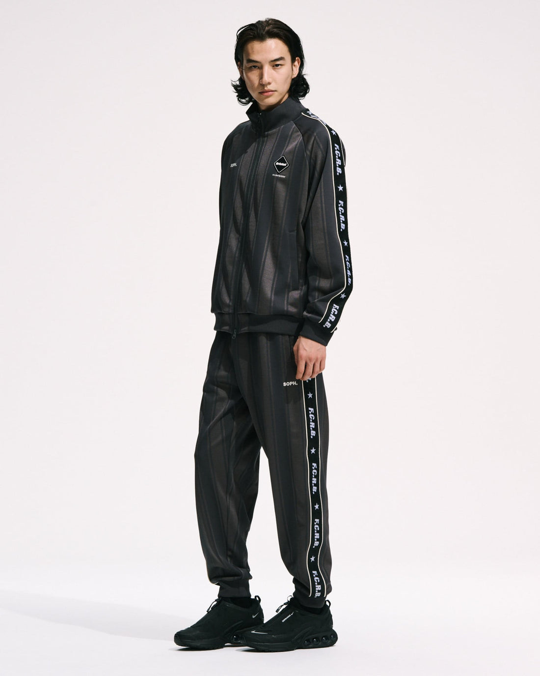 [F.C.Real Bristol]SHADOW WEAVE STRIPE JACKET(FCRB-262011)