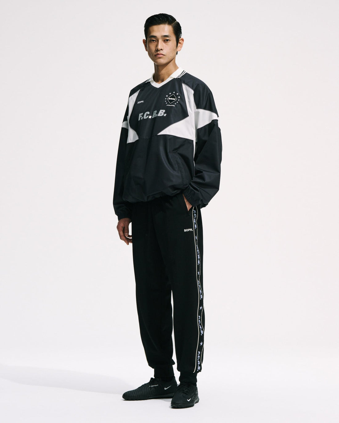 [F.C.Real Bristol]SHADOW WEAVE STRIPE PANTS(FCRB-262012)