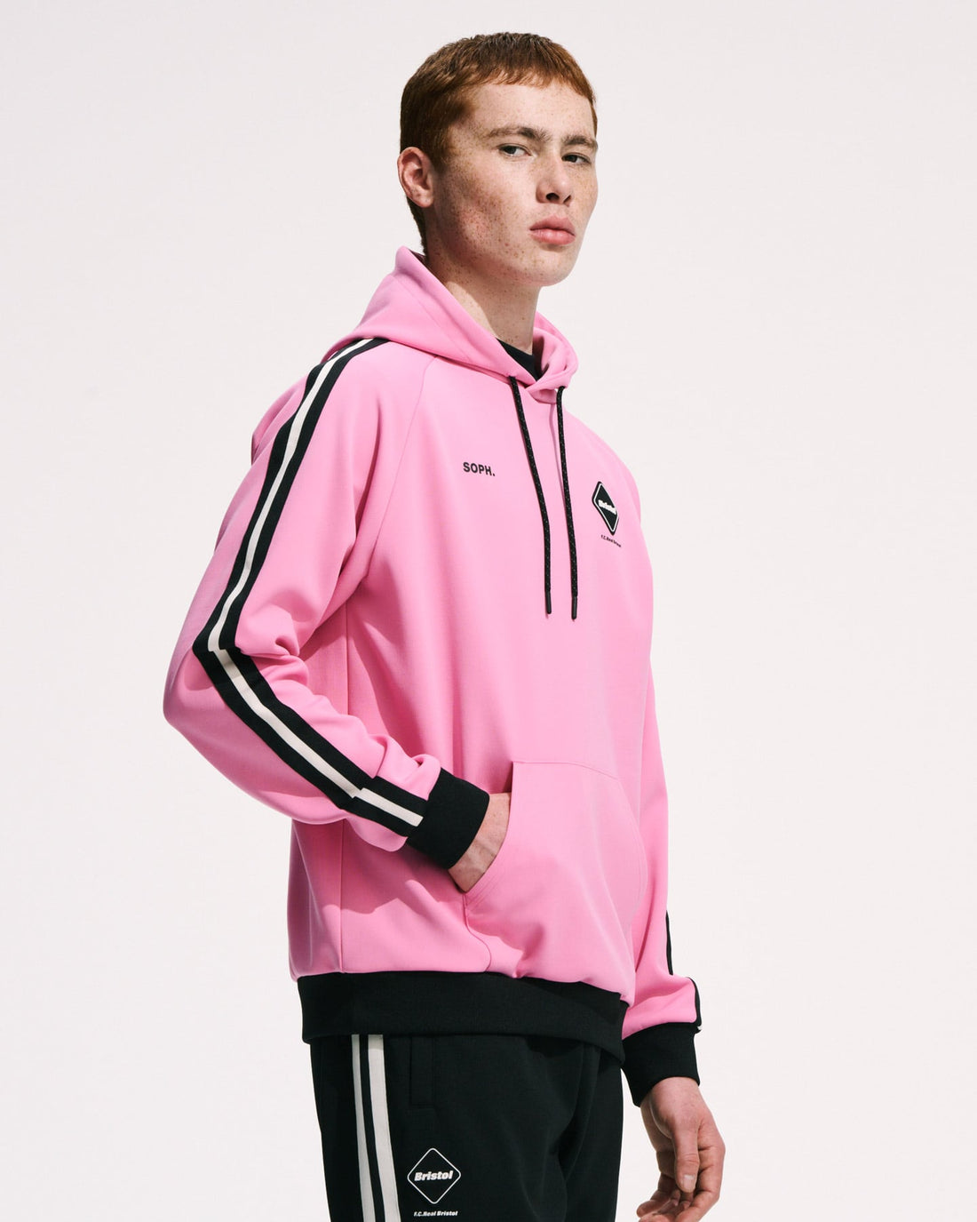 [F.C.Real Bristol]TRAINING TRACK PULLOVER HOODIE(FCRB-262056)