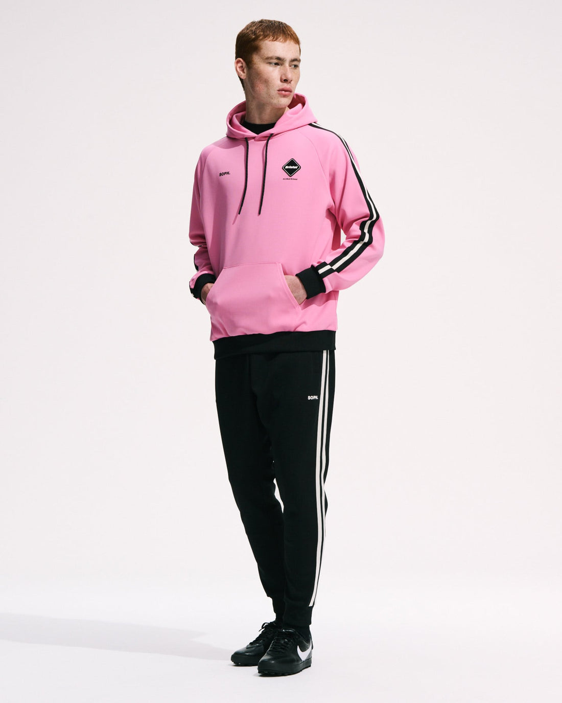 [F.C.Real Bristol]TRAINING TRACK PULLOVER HOODIE(FCRB-262056)