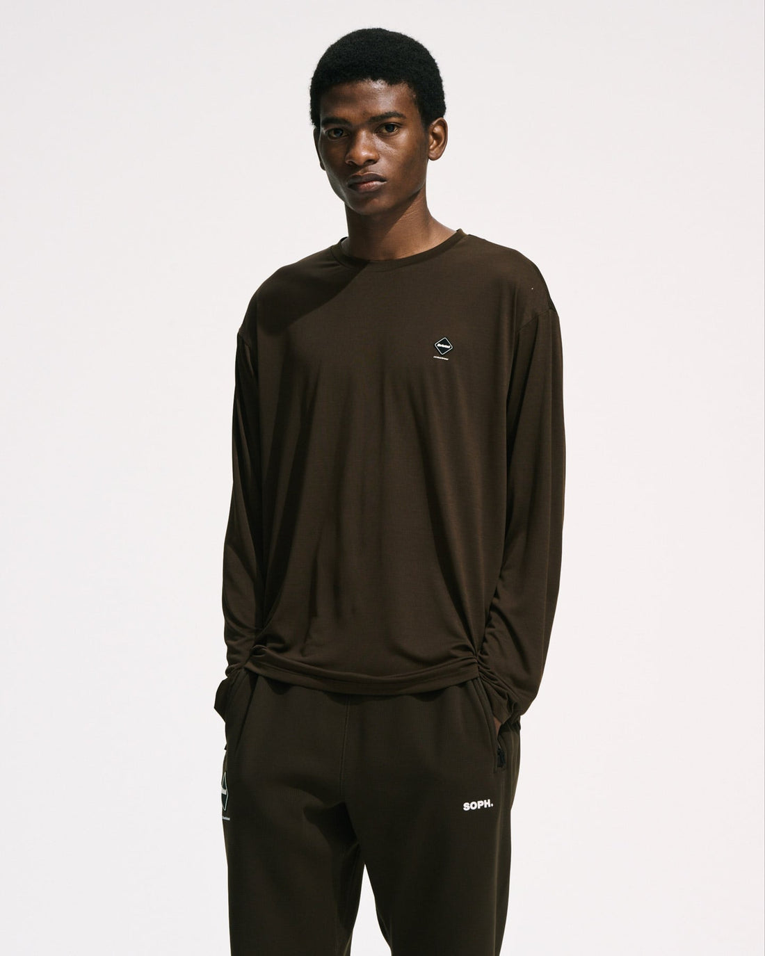 [F.C.Real Bristol]REFLECTIVE LOGO TECH DRY L/S TEE(FCRB-262096)