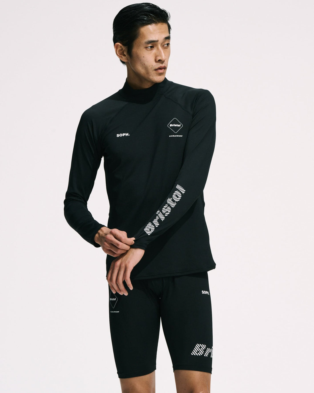 [F.C.Real Bristol]UNDERLAYER MOCKNECK TOP(FCRB-262100)