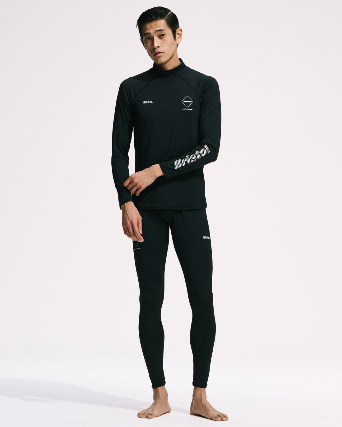[F.C.Real Bristol]UNDERLAYER MOCKNECK TOP(FCRB-262100)