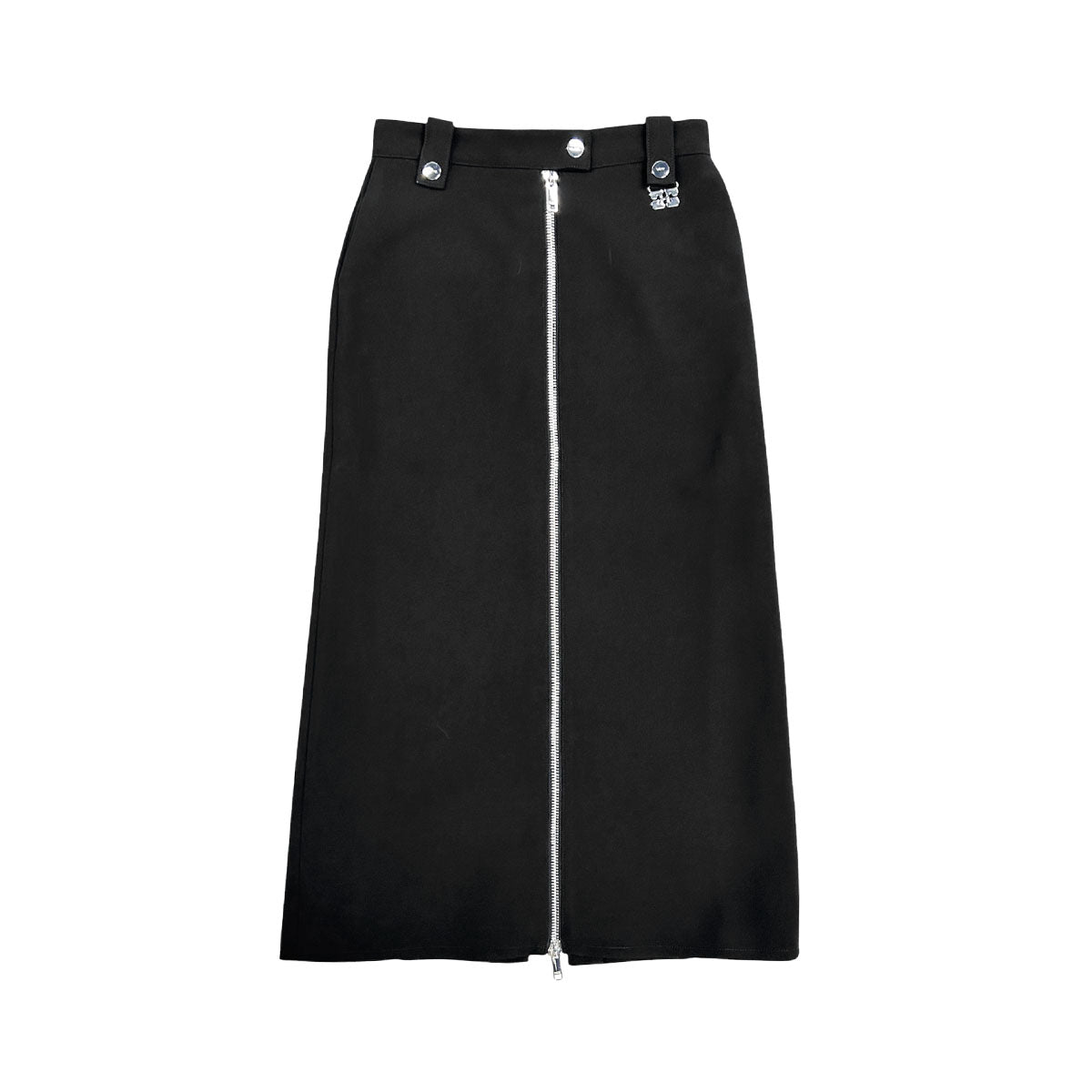 GANNI]Bonded Crepe Long Skirt/BLACK(W0240) – R&Co.