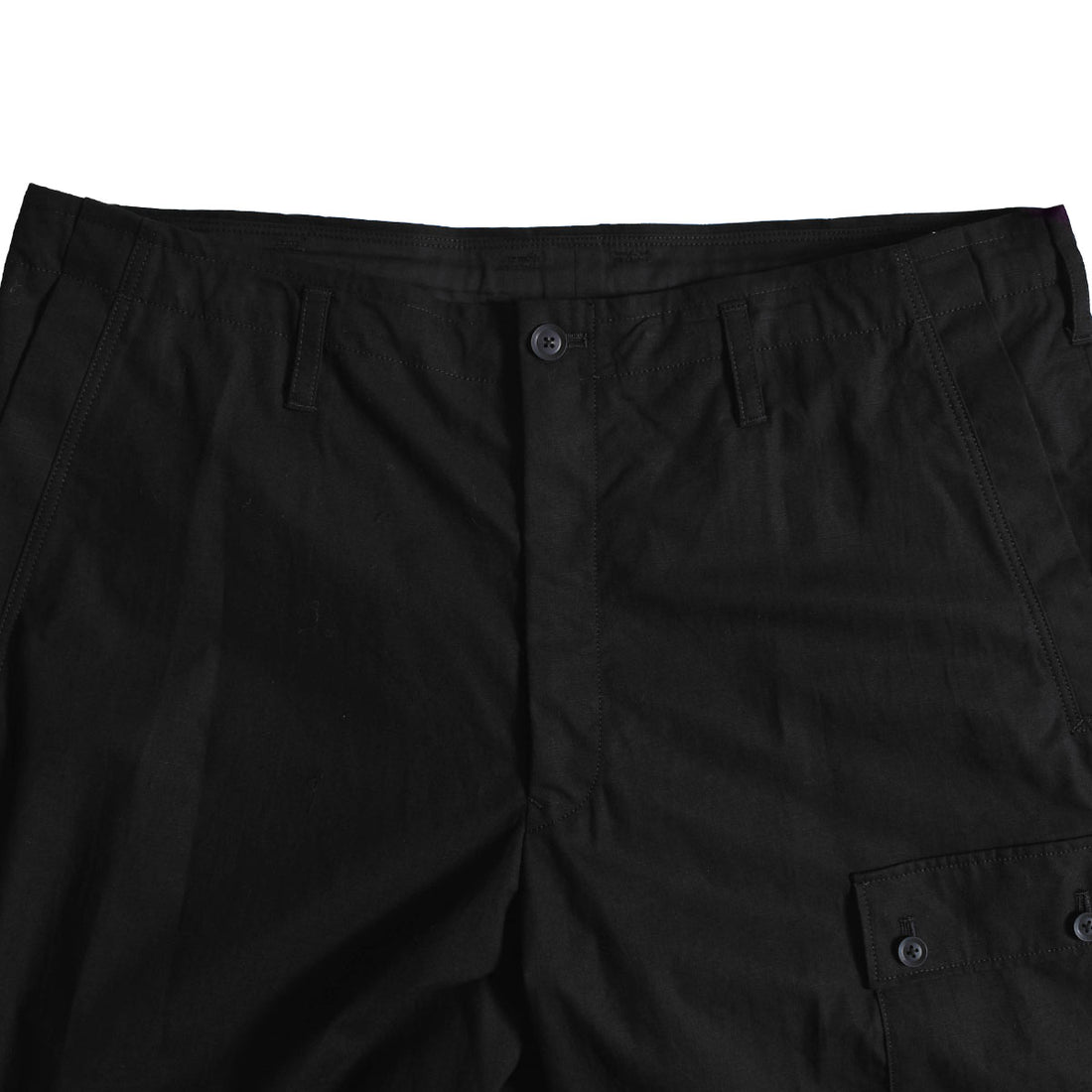 [yohji yamamoto POUR HOMME]C/ RIP STOP MILITALLY ZIP PANTS(HW-P26-007)