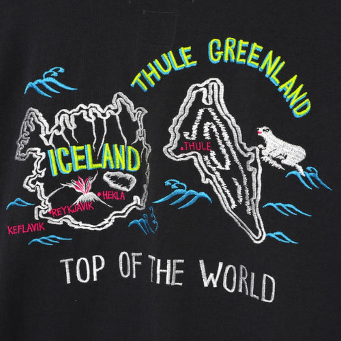 [FACETASM] ZIPPER RIB SWEAT/SMOKE NAVY(JOO-SW-U02)