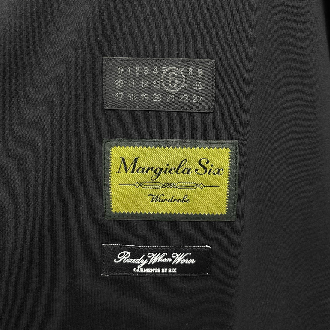 [MM6 Maison Margiela]TOP A MANICHE LUNGHE/BLACK(SH0NH0023-M20170)