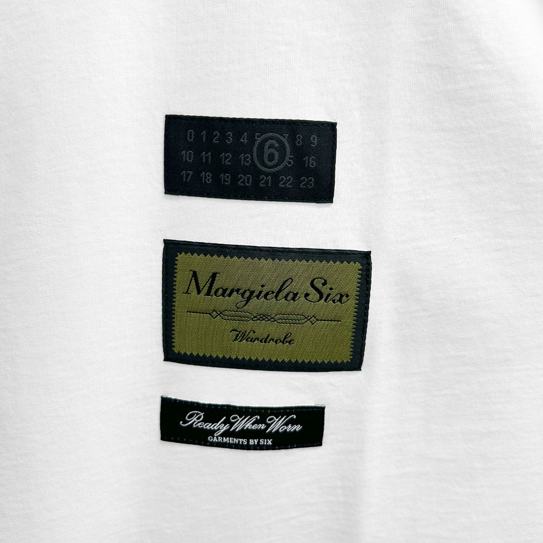 [MM6 Maison Margiela]TOP A MANICHE LUNGHE/WHITE(SH0NH0023-M20170)