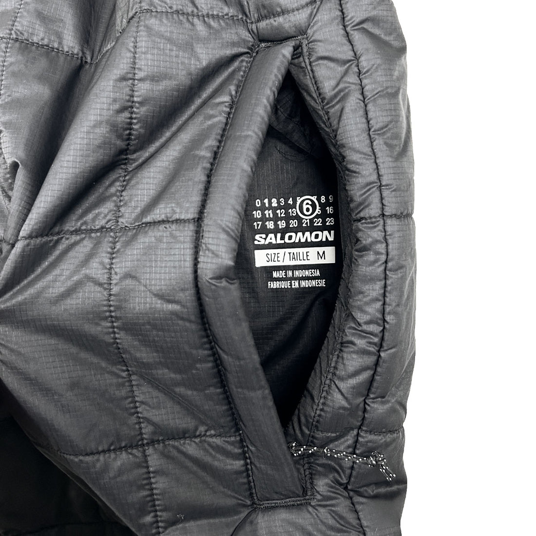 [MM6 Maison Margiela×SALOMON]SPORTS JACKET/BLACK(S52AM0342-M35595)
