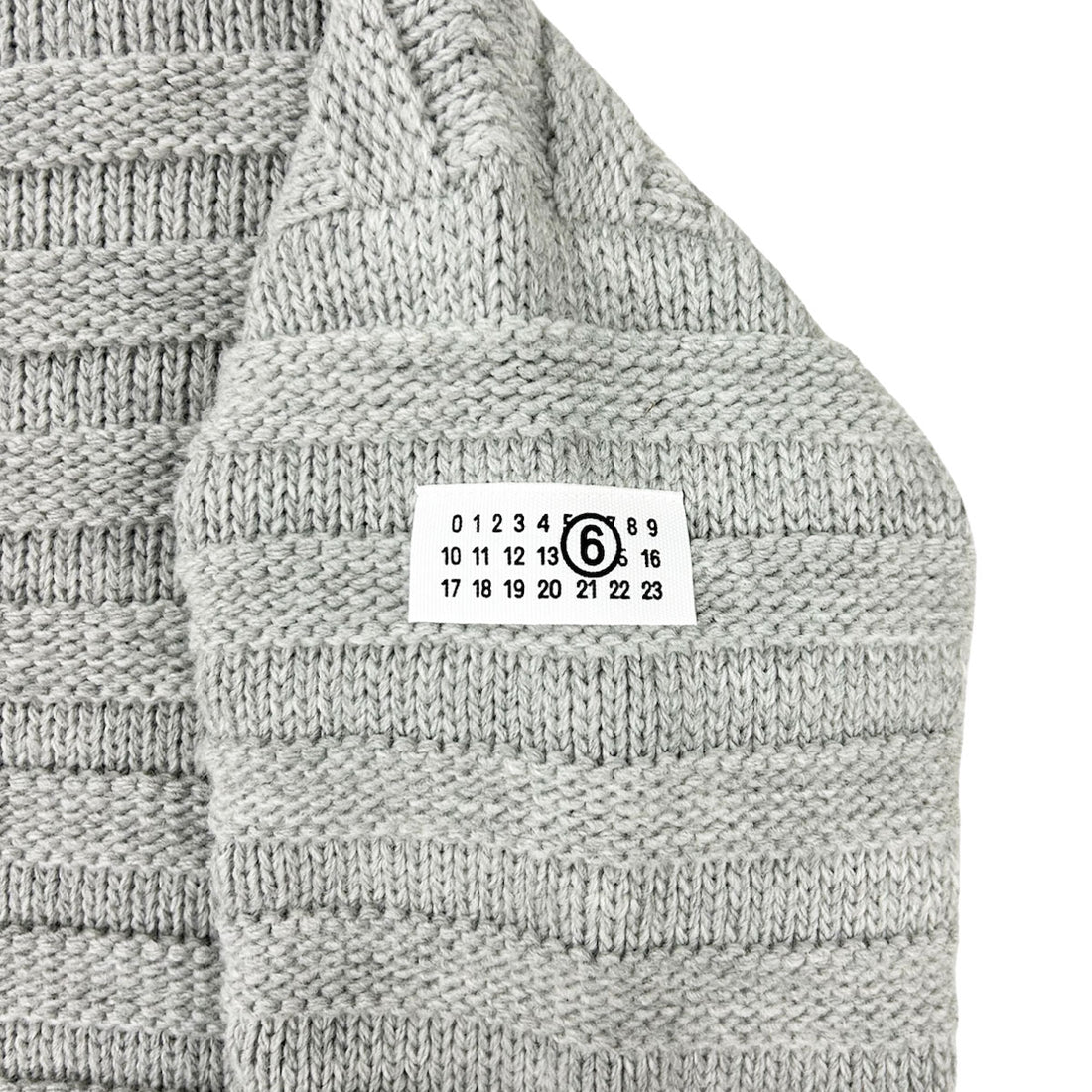 [MM6 Maison Margiela]CREWNECK SWEATER/GRAY(S52HL0031-M13040)