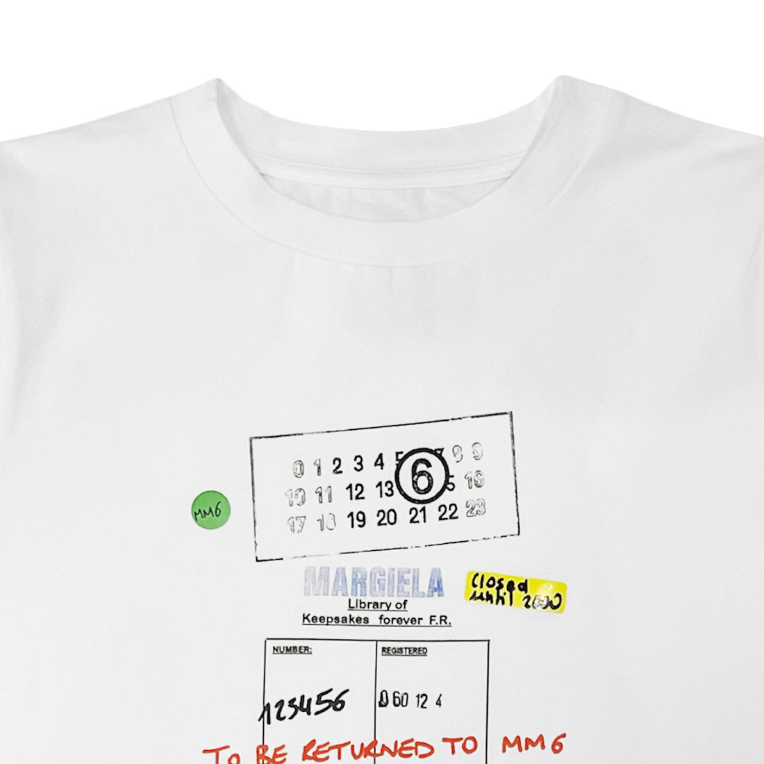 [MM6 Maison Margiela]T-SHIRT/WHITE(S52GC0360-M20185)