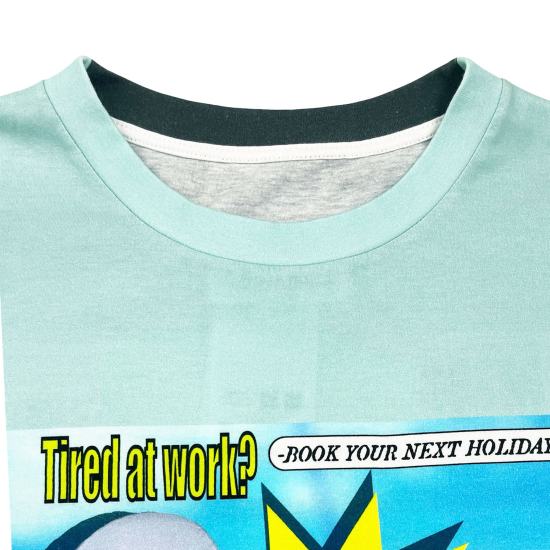 [MM6 Maison Margiela]T-SHIRT/TURQUOISE(SH0GC0065-M20181)