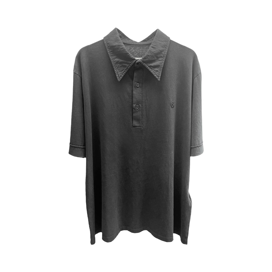 [MM6 Maison Margiela]POLO SHIRT/BLACK(SH2GL0011-M20108)