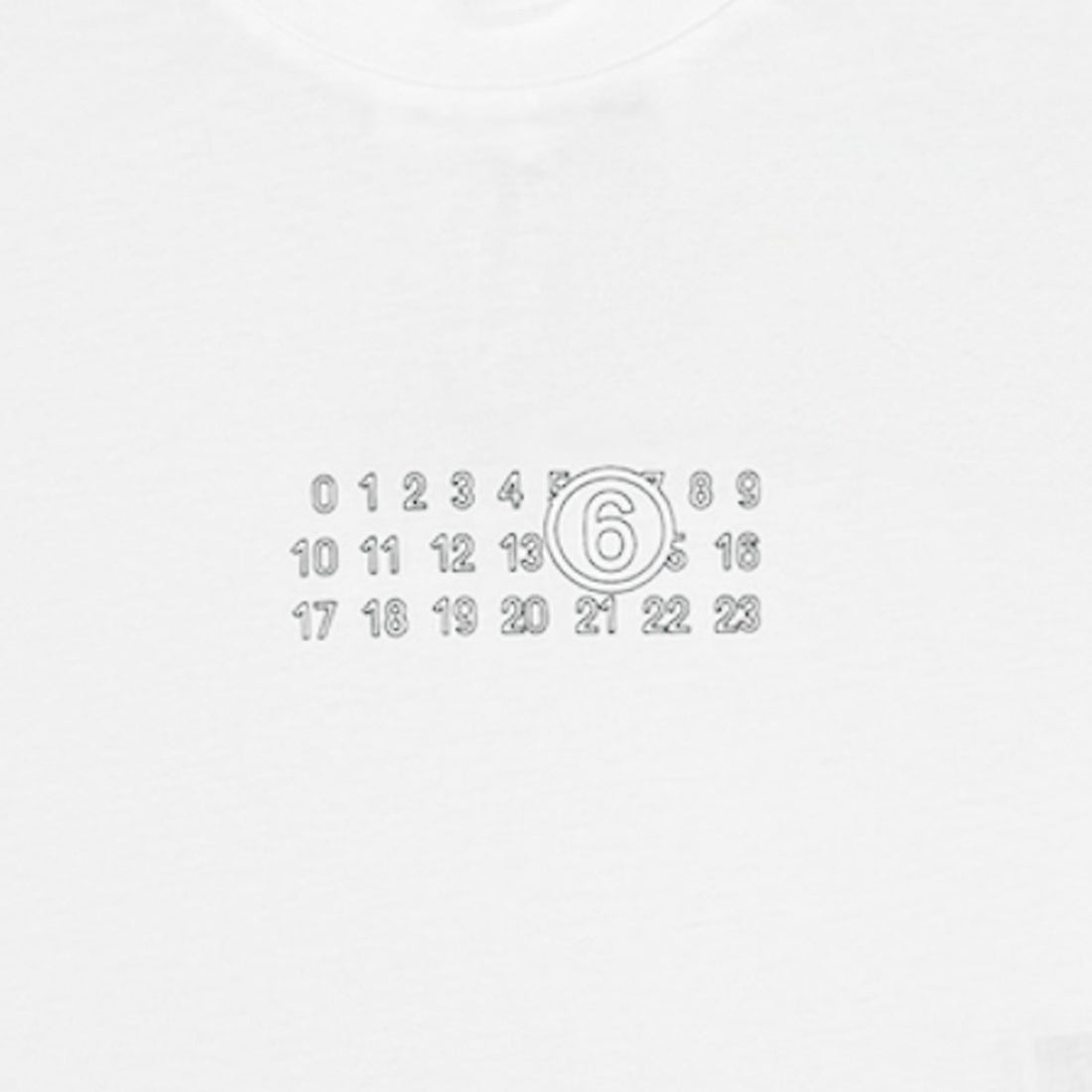 [MM6 Maison Margiela]T-SHIRT/WHITE(S52GC0352-S24312)