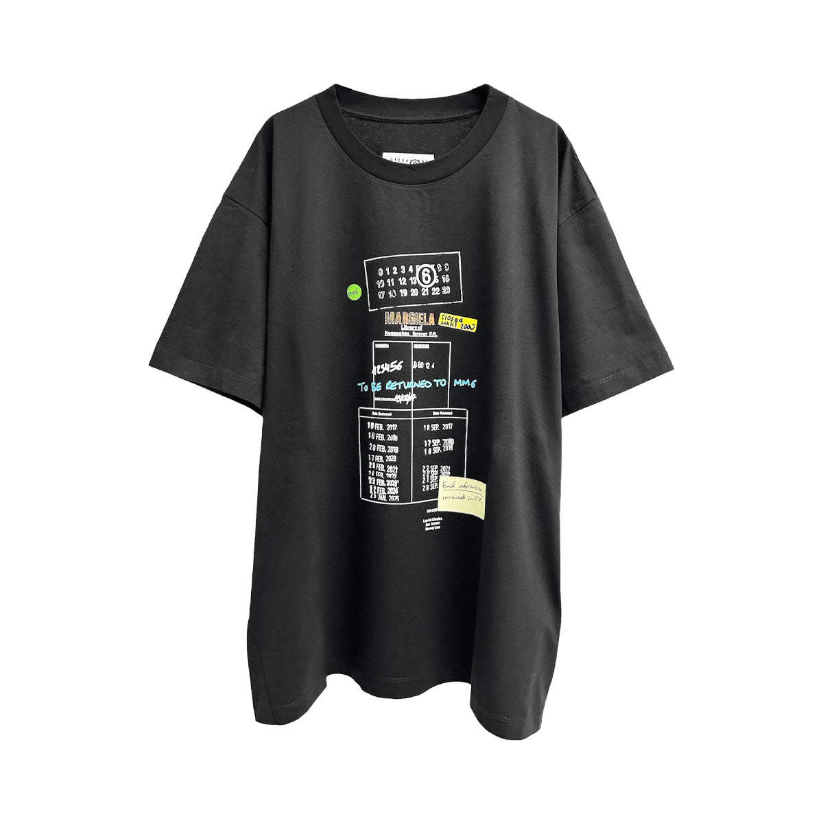 MM6 Maison Margiela]T-SHIRT/BLACK(SH0GC0070-M20170) – R&Co.