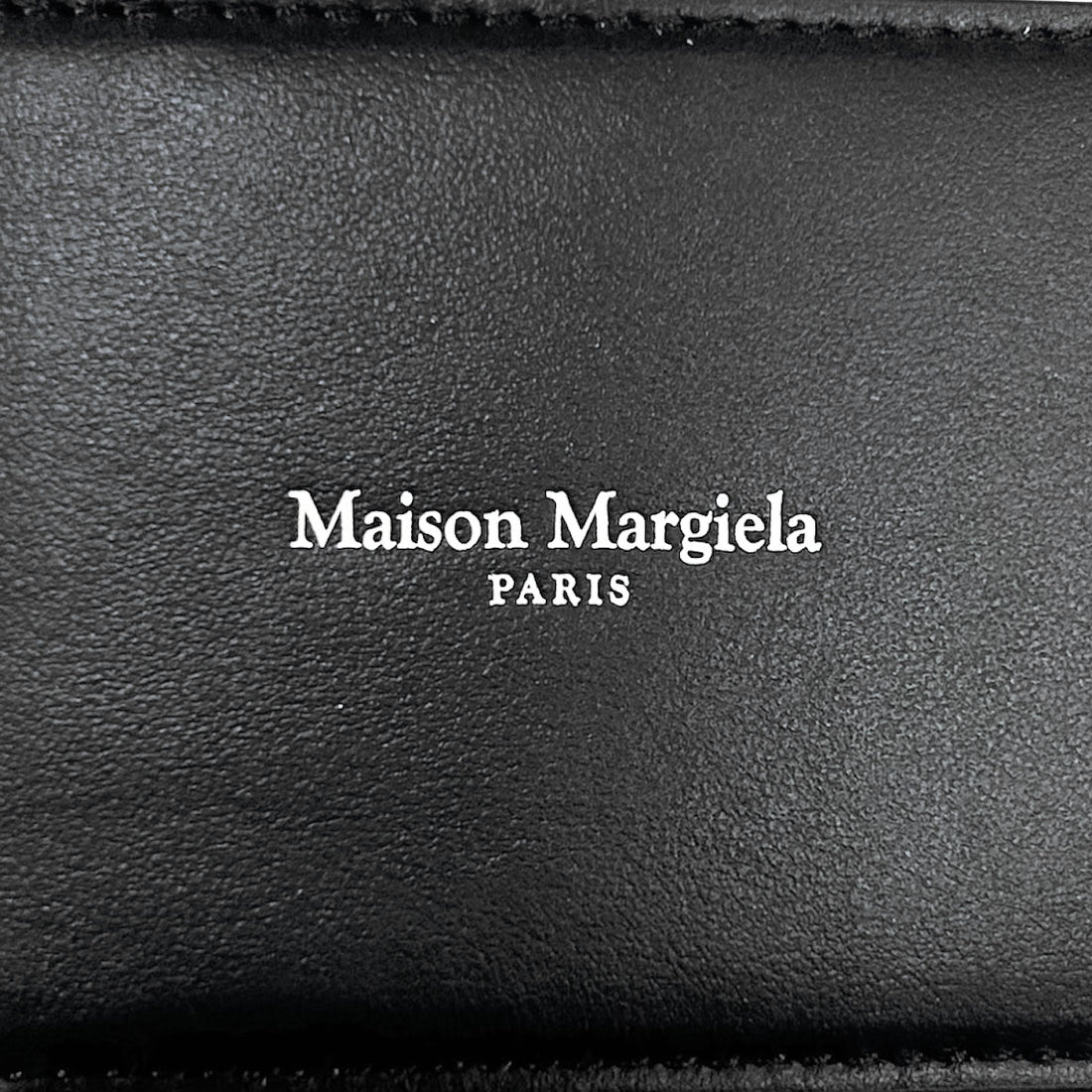 [Maison Margiela]CARD HOLDER/BLACK/SILVER(SA2VX0005-P8729)