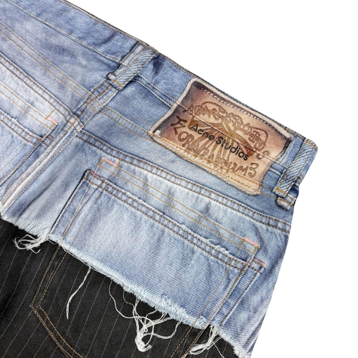 ACNE STUDIOS]PANTS/BLUE/BLACK(UX-TROU000056) – R&Co.
