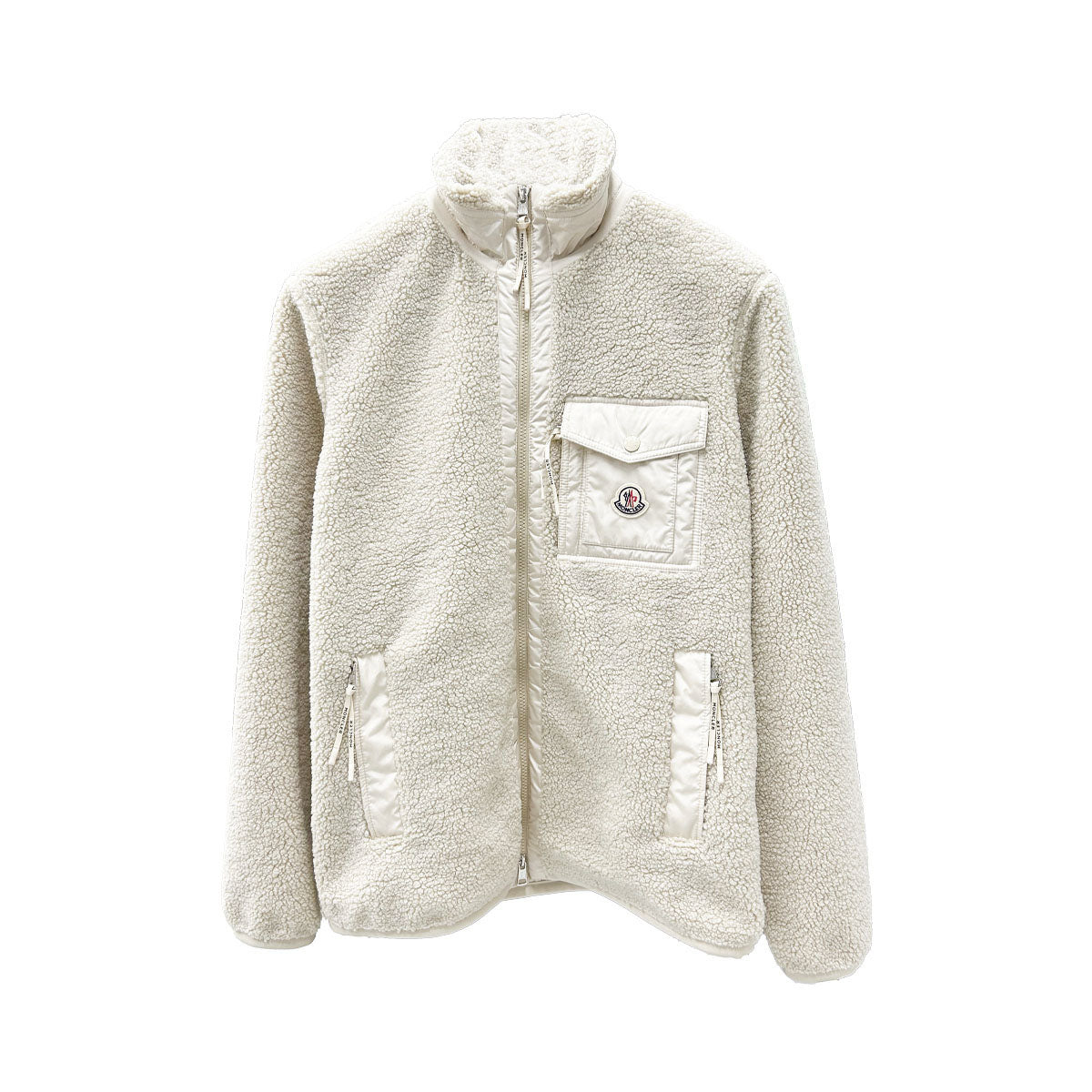 MONCLER]FELPA APERTA COIN ZIP/WHITE(8G000-43-89B59) – R&Co.