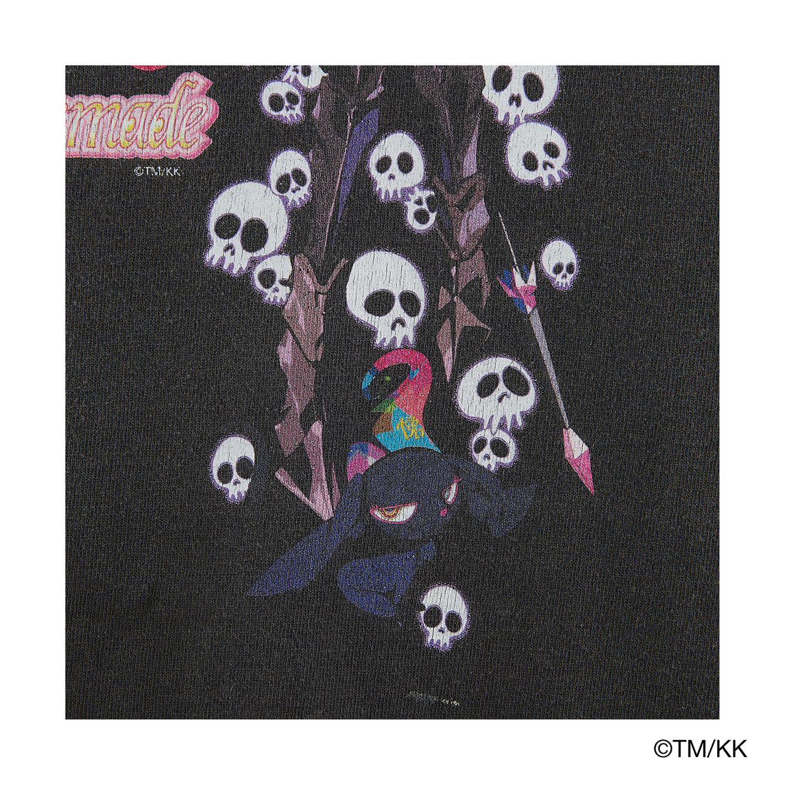 [mononoke・made]SS T-SHIRT/悌/BLACK(MT-MK8-0000-007)