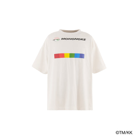 [mononoke・made]SS T-SHIRT/MONONOKE RAINBOW/WHITE(MT-MK8-0000-006)