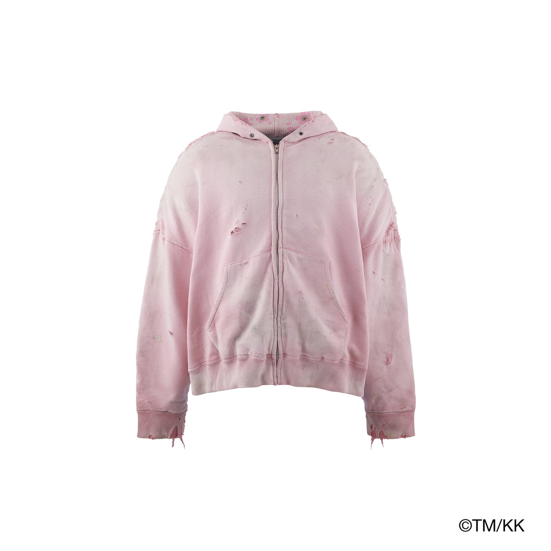 [mononoke・made]DOUBLE FC ZIP HOODIE/SAKURA(MT-MK8-0000-012)