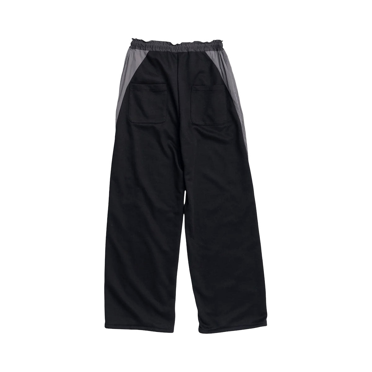 MAISON SPECIAL]ナイロンドッキングジャージーパンツ/BLACK